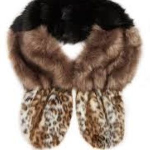 Leith Mixed Faux Fur Stole